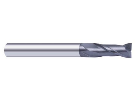 2 blade extended ultrafine particles of tungsten steel milling cutter 002