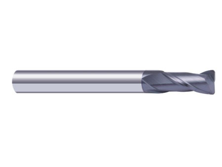 2 blade round nose lengthened ultrafine particles of tungsten steel milling cutter 042