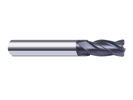 4 blade round nose ultrafine particles of tungsten steel milling cutter 043