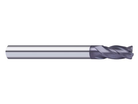 4 blade round nose lengthened ultrafine particles of tungsten steel milling cutter 066